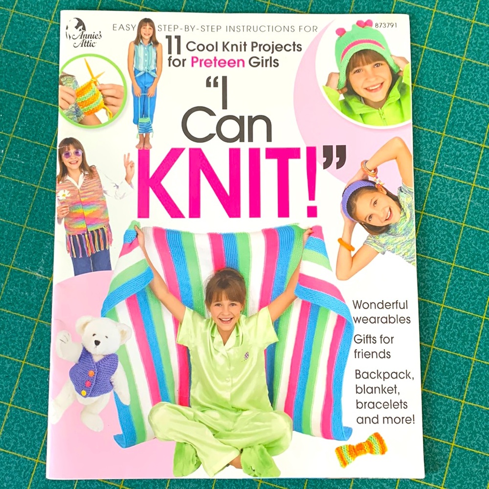 Knitting book “I can Knit” from Annie’s Attic